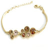 Adjustable Amber Swarovski Bracelet