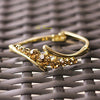 Champagne Bracelet With Swarovski Crystals