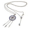 Dreamcatcher Necklace With Swarovski Crystals