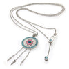 Dreamcatcher Necklace With Swarovski Crystals