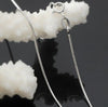Silver Earrings and Necklace Set with Freshwater Pearls