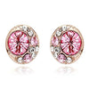 Sparkle Stud Earrings with Swarovski Crystal