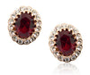 Elegant Ruby Earrings