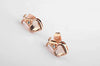Pure Heart Earrings With Swarovski Crystals
