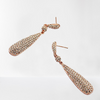 Night Earrings With Swarovski Crystals