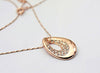 Mystry Necklace with Swarovski Crystals