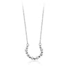 Horse Shoe Neckalce with Swarovski Crystals