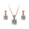 Jewellery Set with Swarovski Crystals