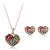 Sparkle Heart Jewellery Set