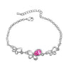 Pretty Butterfly Bracelet with Swarovski Crystals
