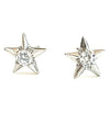 925 Silver Sterling Pretty Star Earrings
