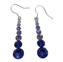  amethyst earrings swarovski