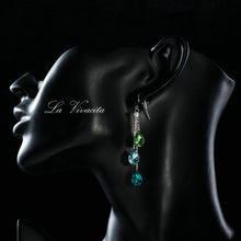  Rose Gold Gypsy Earrings with Swarovski Crystal