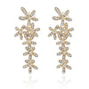 Dazzling Flower drop Earrings