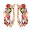 Monalisa Drop Earrings With Swarovski Crystals