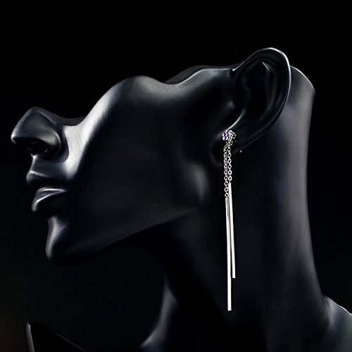 women's swarovski drop earrings