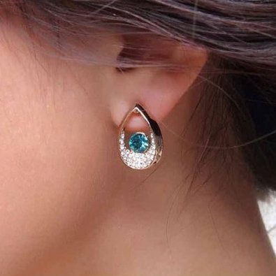 Angelic Earrings with Swarovski Crystal