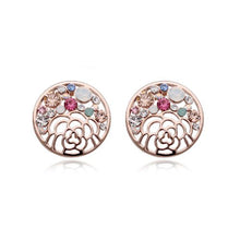  Enchant Round Earrings With Swarovski Earrings