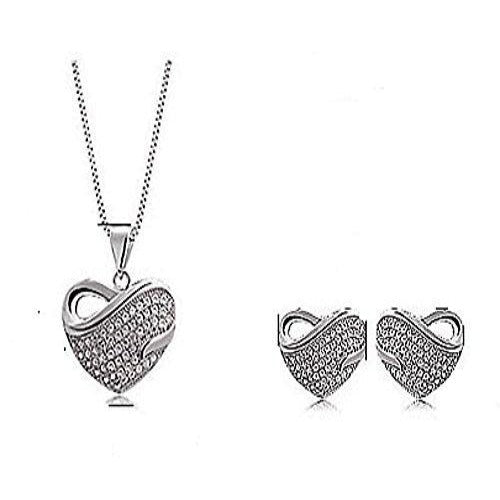Heart Jewellery Set
