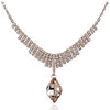 Sweetheart Necklace With Swarovski Clustered Crystals