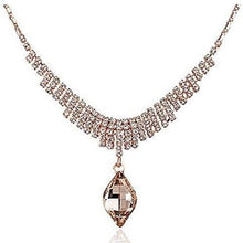  Sweetheart Necklace With Swarovski Clustered Crystals