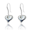 Heart Luxury Drop earrings