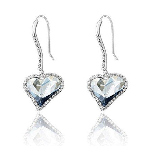 Heart Luxury Drop earrings