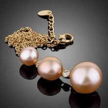  Eternity Necklace with Swarovski Crystals and Gold Plating