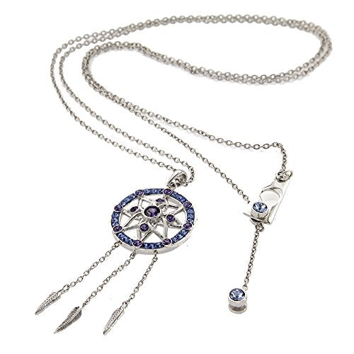 Dreamcatcher Necklace With Swarovski Crystals