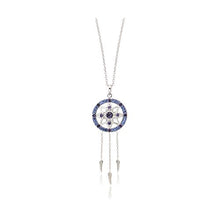  women's silver dream catcher necklace