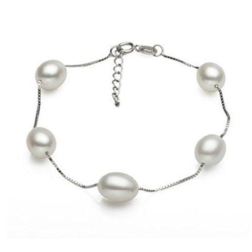 Sterling Silver Freshwater Pearl Bracelet