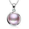 Silver Freshwater Pearl Bloom Pendant