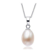  Silver Earrings and Necklace Set with Freshwater Pearls