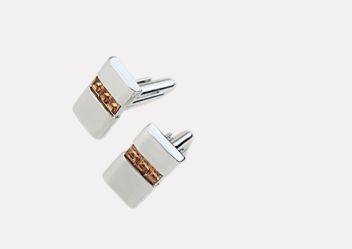 Cufflinks With Swarovski Crystals