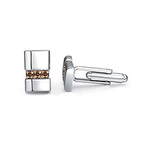  swarovski crystal cufflinks