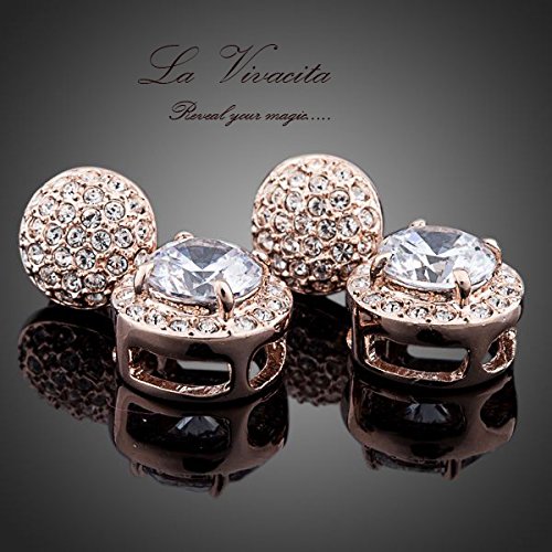 Sparkle Drop Earrings with Swarovski Crystland