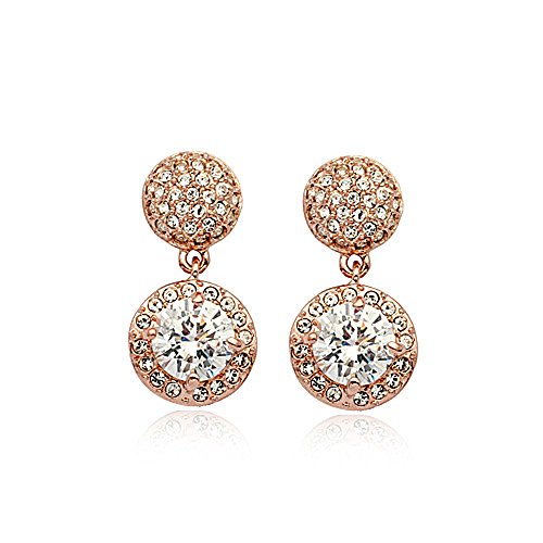 Sparkle Drop Earrings with Swarovski Crystland