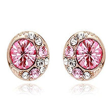  Sparkle Stud Earrings with Swarovski Crystal