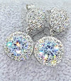 Sparkle Drop Earrings with Swarovski Crystland