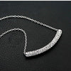Smile Necklace With Swarovski Crystals