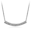 Smile Necklace With Swarovski Crystals