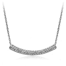  Smile Necklace With Swarovski Crystals