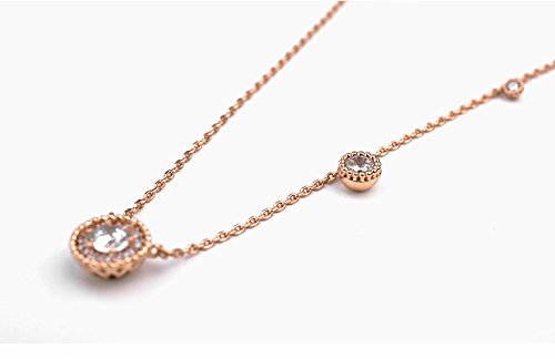 Brilliance necklace Rose Gold Plated