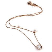  Brilliance necklace Rose Gold Plated