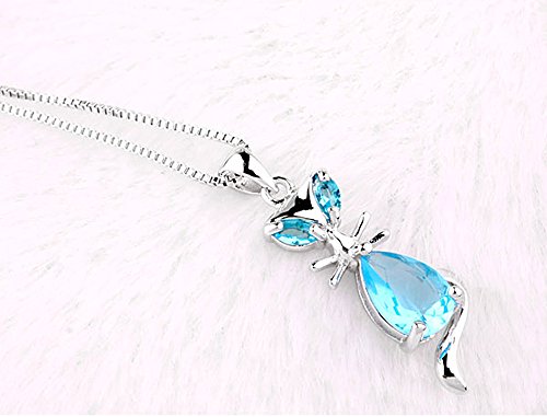 Cat Shape Necklace Swarovski Crystals