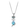 Cat Shape Necklace Swarovski Crystals