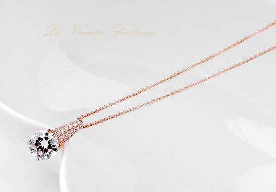 Brilliance Luxury Necklace with Gold Plating