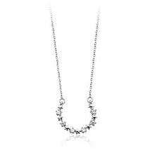  Horse Shoe Neckalce with Swarovski Crystals