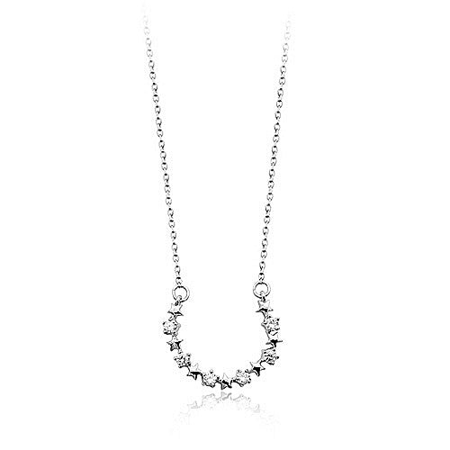 Horse Shoe Neckalce with Swarovski Crystals