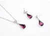 Jewellery Set with Swarovski Crystals